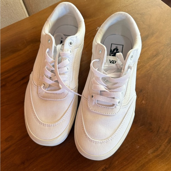 Vans Shoes - Vans Classic White Lace-Up Sneakers